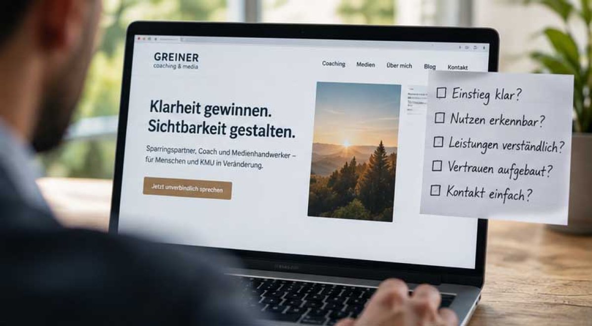 Eine Website